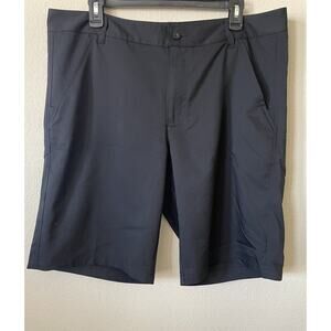 FILA SPORT GOLF Solid Black Performance Men’s Putter Shorts Size 36 Inseam 11